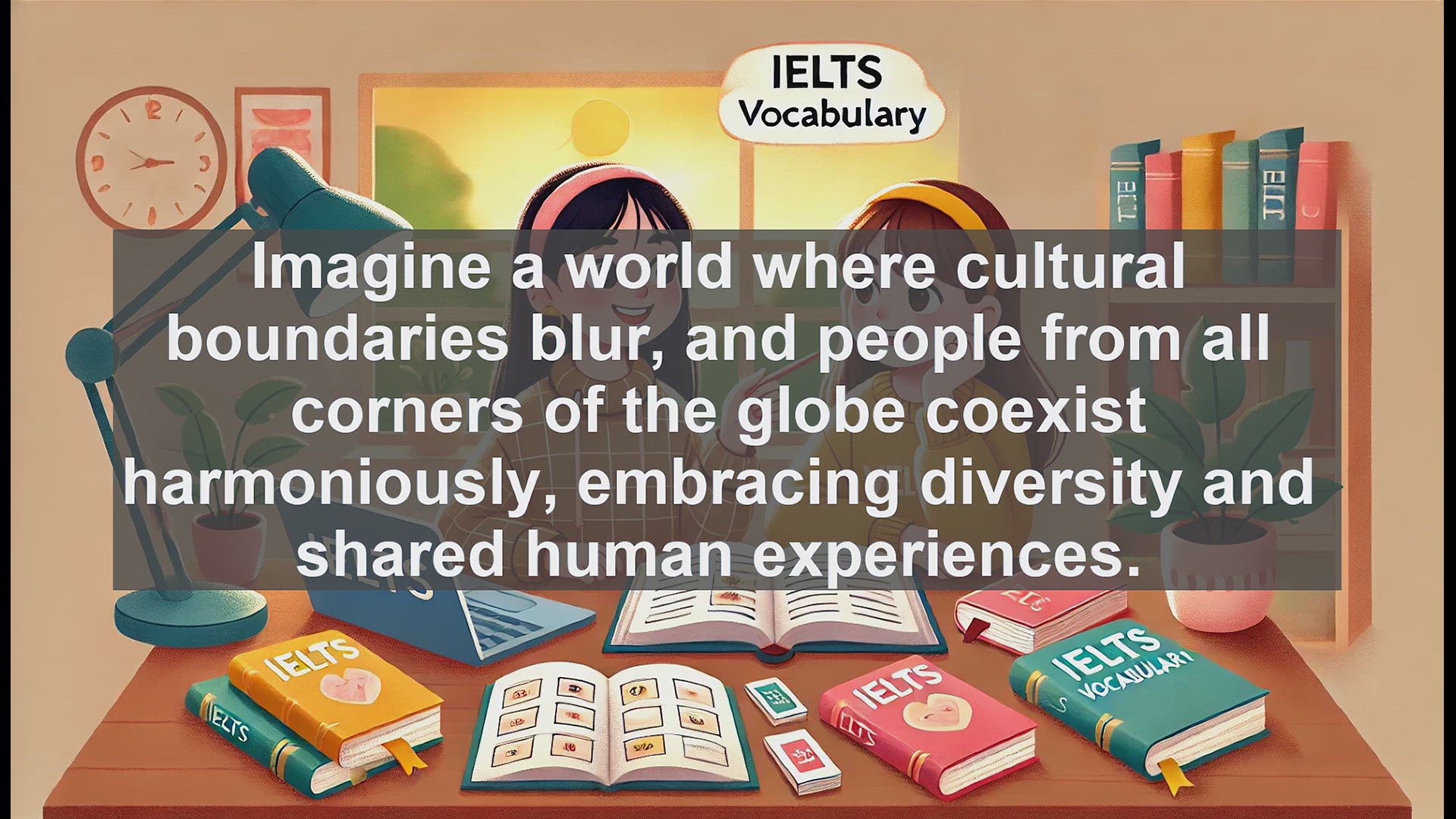 'Video thumbnail for 5000 Must Know IELTS 8.0 Vocabulary - Cosmopolitanism: Key to IELTS Success'