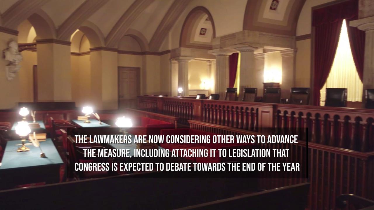 Video thumbnail for Bipartisan Lawmakers Push Bill to Protect Kennedy Center From Demolition.