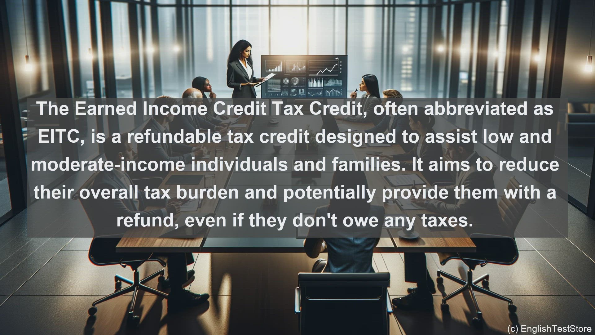 'Video thumbnail for Earned income credit tax credit in economics and finance'