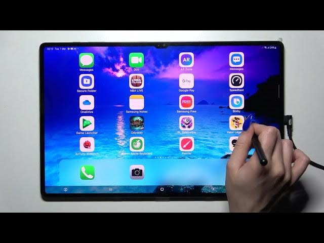 Video thumbnail for Samsung Galaxy Tab S8 Ultra - How To Download And Apply iOS Launcher    ( Launcher iOS )