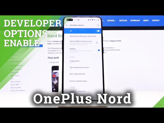 Video thumbnail for How to Enable Developer Options in OnePlus Nord