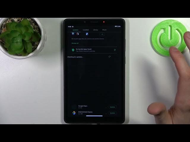 Video thumbnail for How to Update Apps on a LENOVO Tab M7 - Install New Updates through Google Play Store