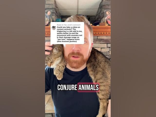 Video thumbnail for 2024 #dnd’s Conjure Animals is basically Spirit Guardians