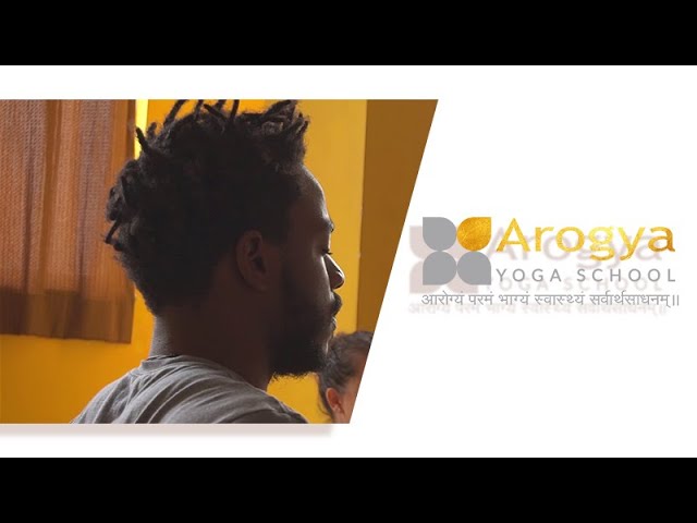 Video thumbnail for Day 28 True Yoga Teacher Training Rishikesh at Arogya Yoga School Review - Demi (USA)