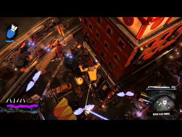 Video thumbnail for inFamous: Second Son - A Huge Fan: Use Tracker Locate Last Bus Angel vs DUP Co Op Battle Sequence