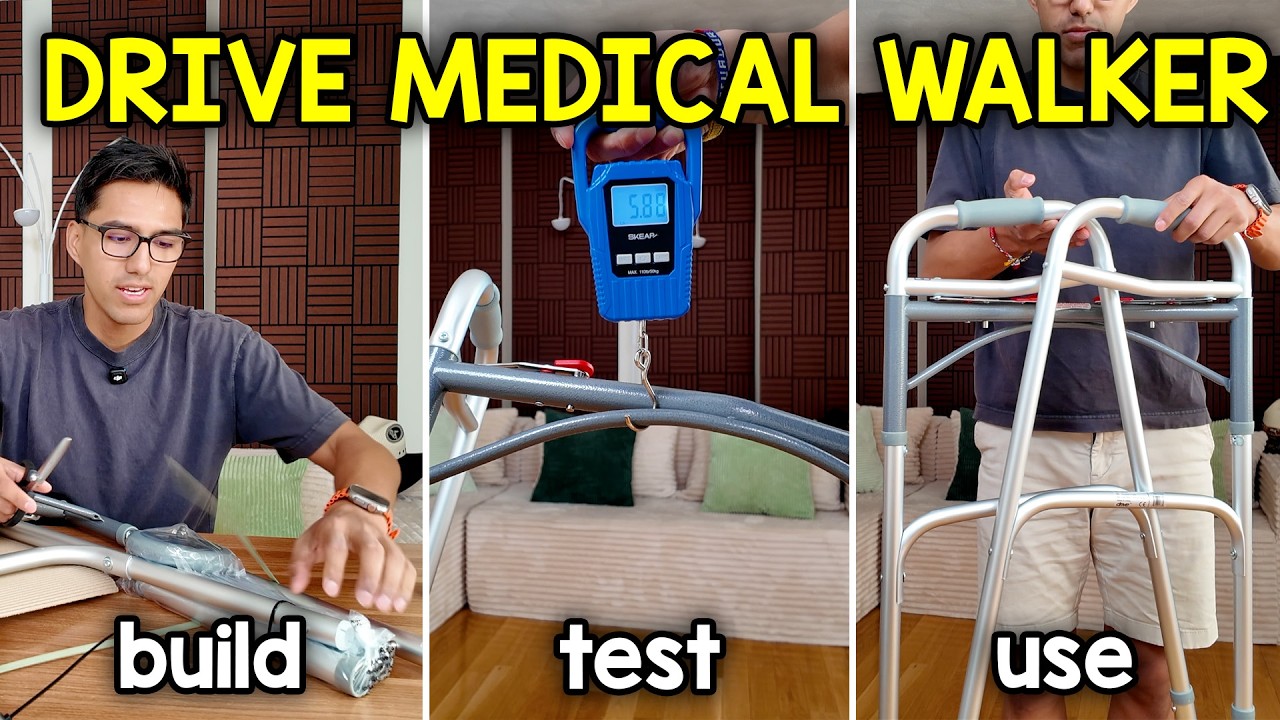 Video thumbnail for Testing Out The Drive Medical Walker