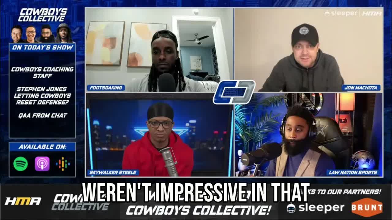 Video thumbnail for law nation sports: cowboys dc: christian parker's fangio influence examined