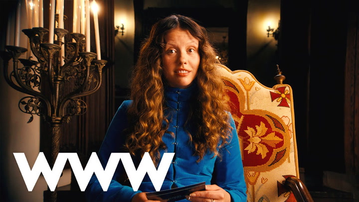 Video thumbnail for Mia Goth on Why She’s Done With Horror and Ready for a Love Story | Dying to Know