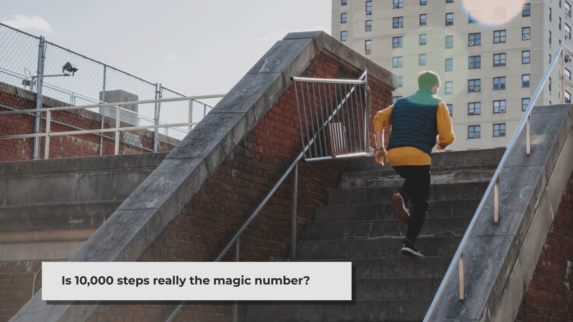 'Video thumbnail for Daily Step Count and Longevity: New Study Reveals Optimal Numbers'