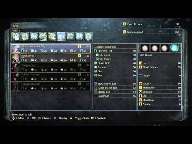 Video thumbnail for Bloodborne - Hunter's Dream: Yharnam Hunter Cap Purchased via Bath Messengers (Details / Demoed) PS4