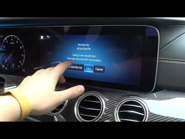 Video thumbnail for How to Find Hotspot Password in Mercedes E63S AMG? Find MBUX Hotspot Code