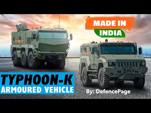 Video thumbnail for Russian Typhoon Vehicles Made In India, Tank Ammo, Army Reply On Agniveer  | Defence Page Updates