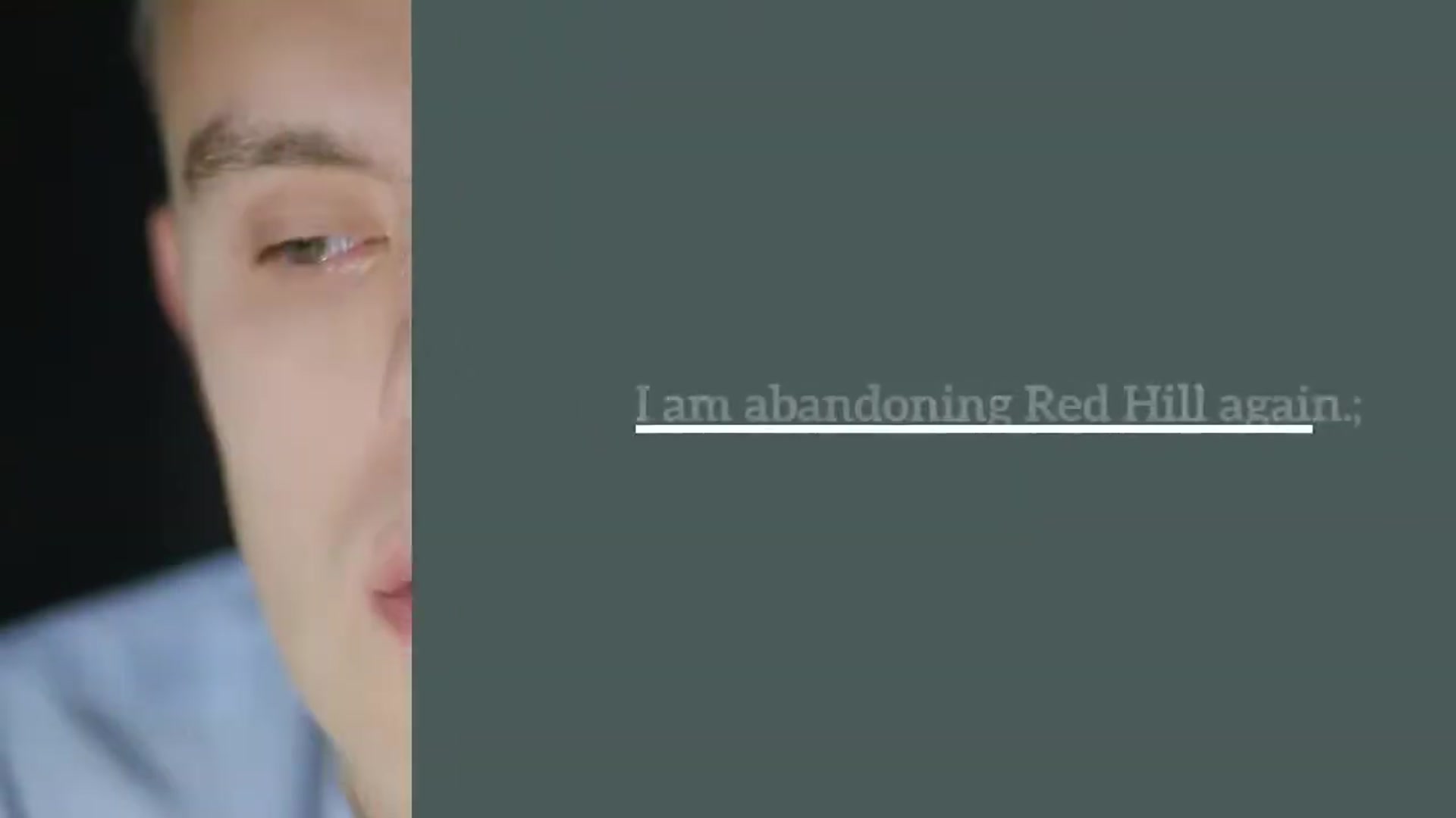 Video thumbnail for Abandoning Red Hill (Lumen5 version)