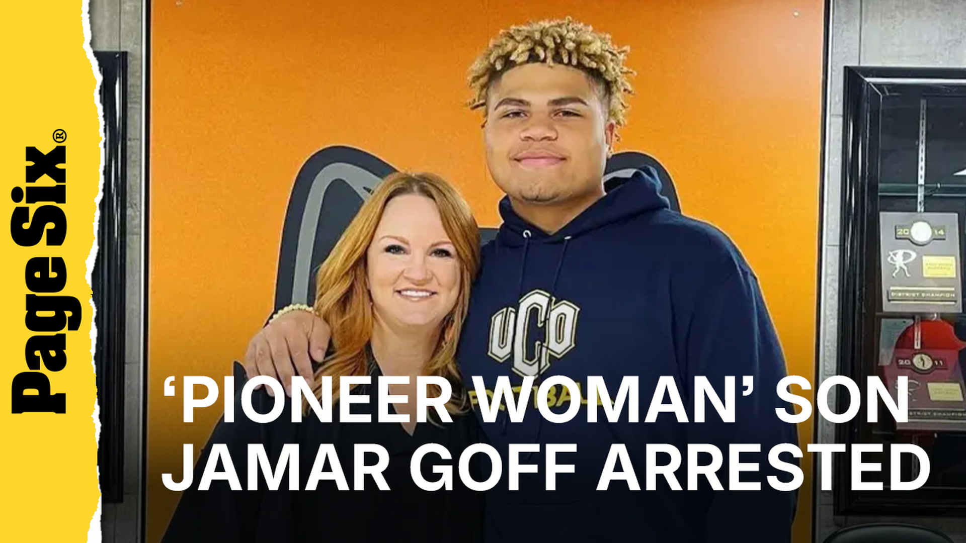 Video thumbnail for 'Pioneer Woman' Ree Drummond's son Jamar Goff arrested for allegedly assaulting cop, drug possession