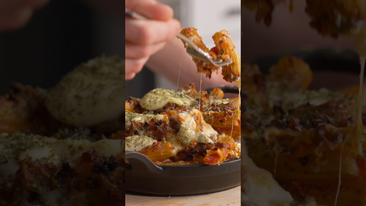 Video thumbnail for Lasagna + Baked Ziti