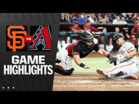 Video thumbnail for San Francisco Giants at Arizona Diamondbacks Full-Game Highlights! | 07/01/2025