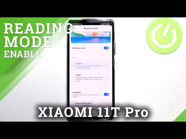 Video thumbnail for How to Activate Eye Comfort Mode in XIAOMI 11T Pro - Turn On Reading Mode