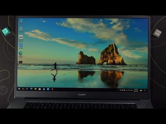 Video thumbnail for How to Hide Taskbar Searchbar in Huawei MateBook D15? Windows 10 Searchbar