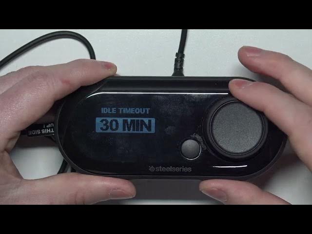 Video thumbnail for How To Change Display Timeout On Steelseries Arctis Pro | Game Dac