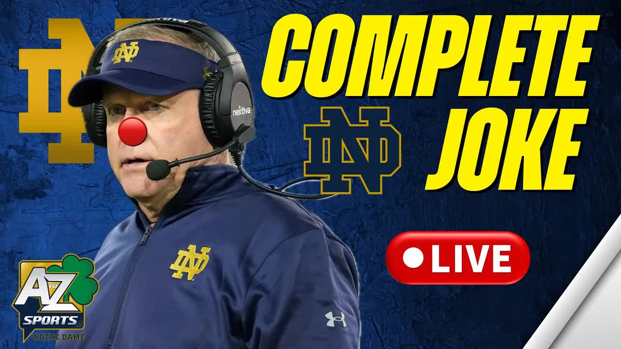 Video thumbnail for Notre Dame Fighting Irish - A to Z Sports : Brian Kelly's LSU Tenure Under Scrutiny?
