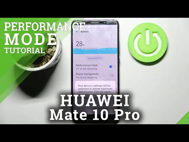 Video thumbnail for How to Switch On High Performance Mode in HUAWEI MATE 10 PRO - Choose Higher Performance