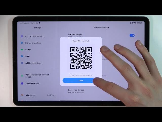 Video thumbnail for How to Activate Portable Hotspot on XIAOMI Pad 5 - Set Up Portable Hotspot