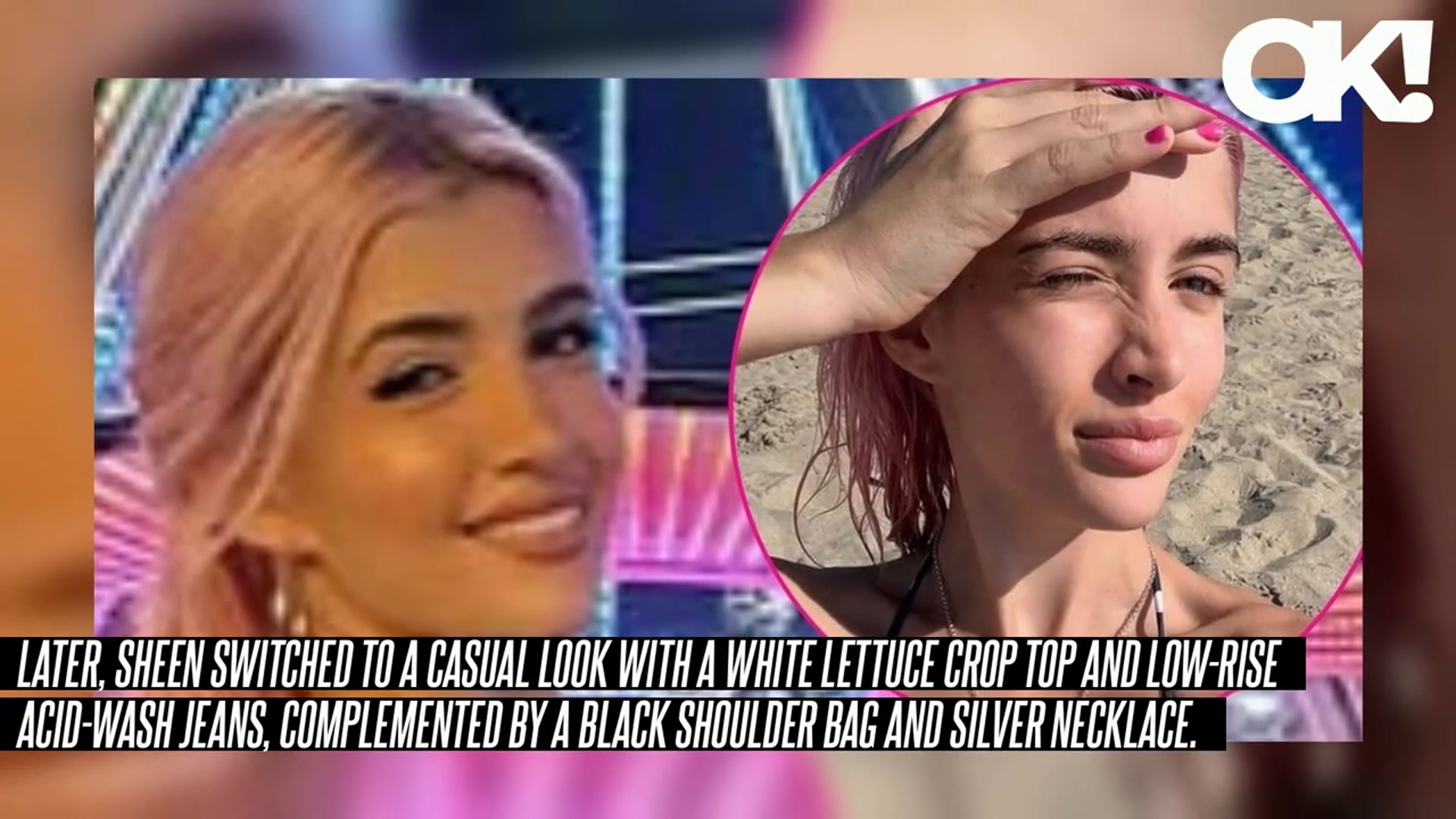 'Video thumbnail for Bikini-Clad Sami Sheen Flaunts Her New Assets in Skimpy Beach Photo'