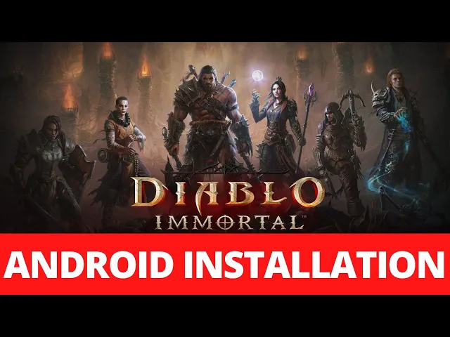Video thumbnail for Diablo Immortal - How To Download On Android