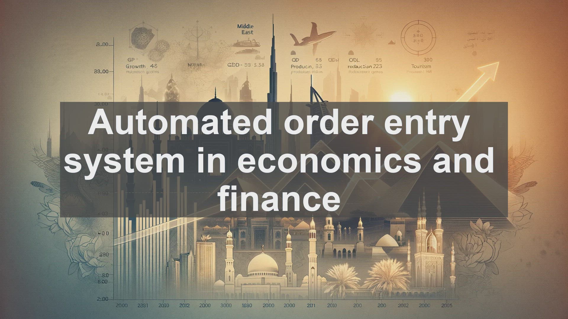 'Video thumbnail for Automated order entry system in economics and finance'