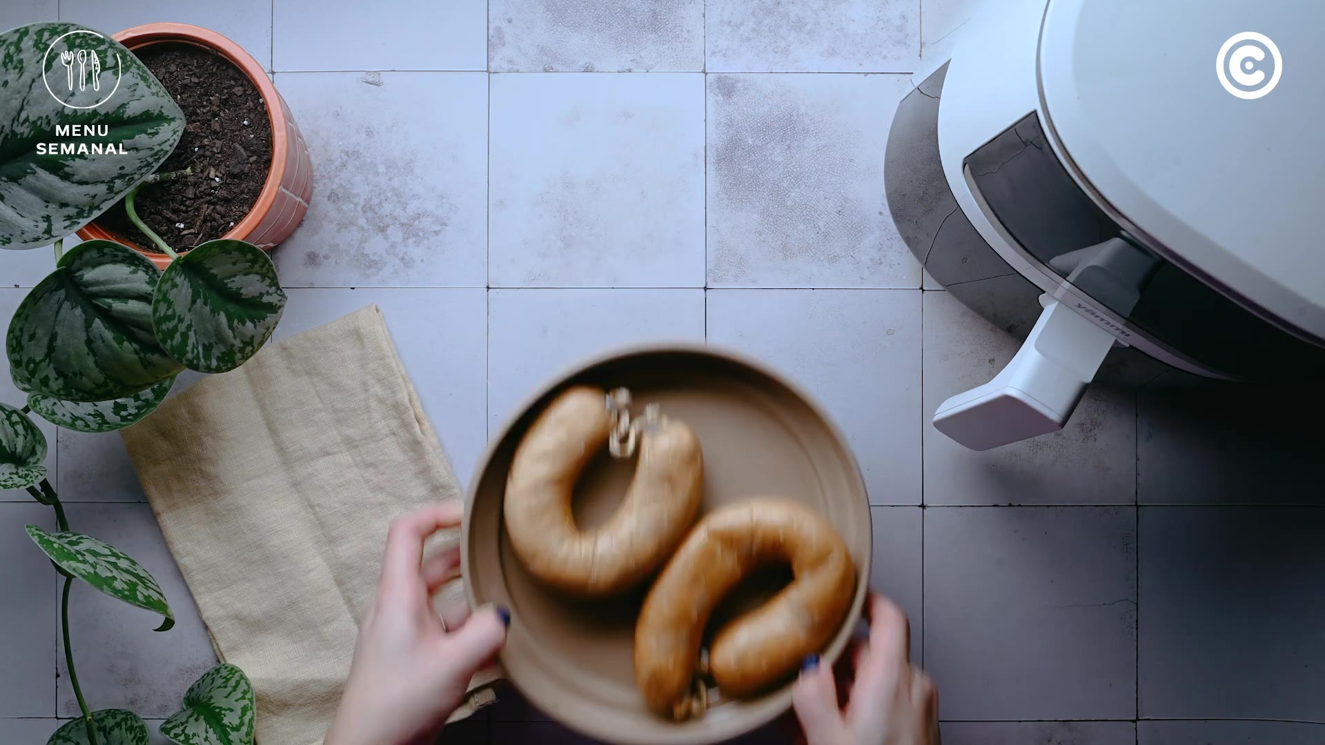 Video thumbnail for Receita Fácil de Alheira na Airfryer