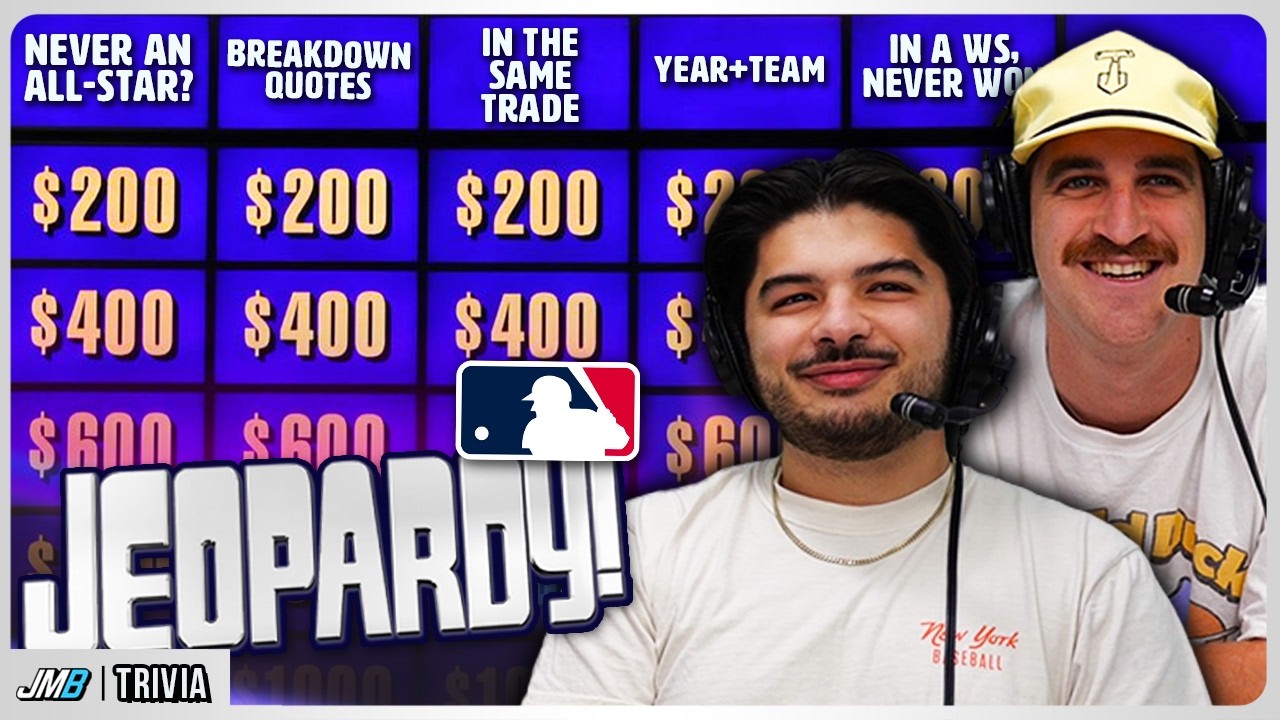Video thumbnail for We played Jeopardy! (MLB Edition)