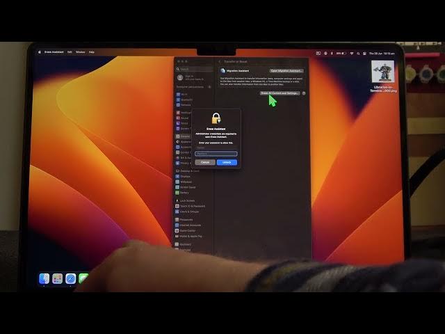 Video thumbnail for How To Factory Reset MacBook Air M2 2022