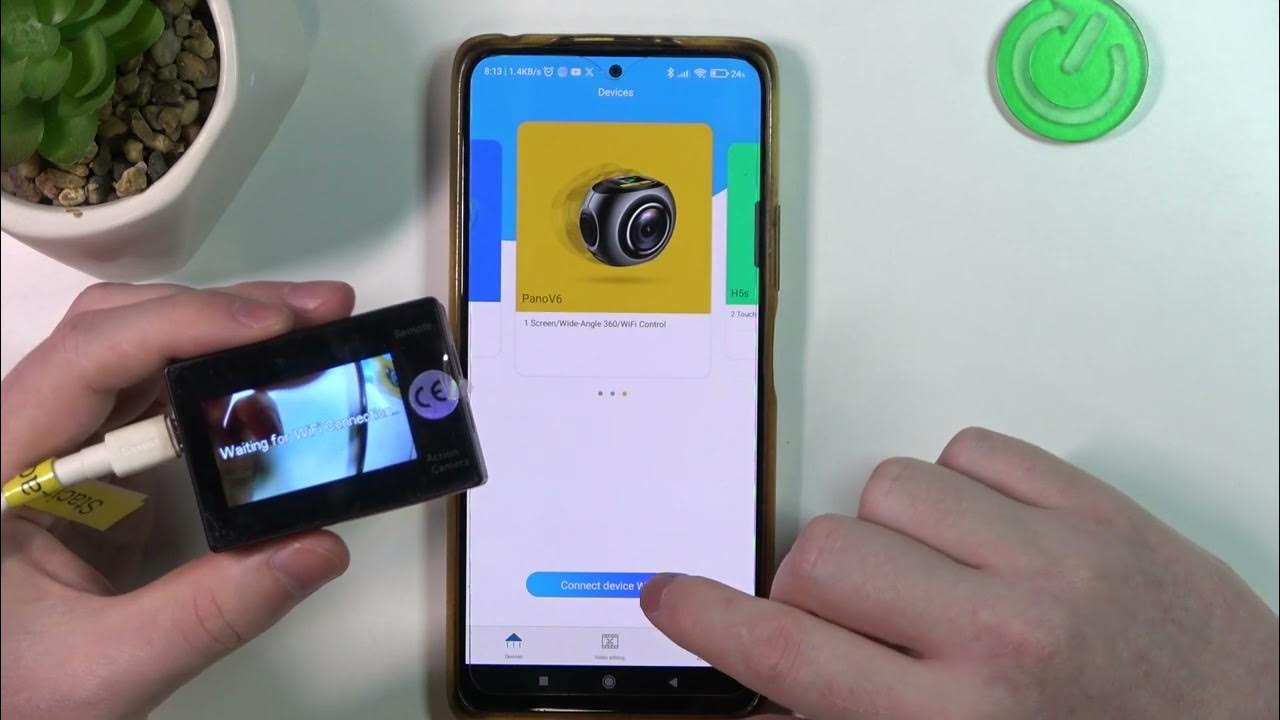 Video thumbnail for How to Connect Your EKEN H9R Camera with an Android Smartphone
