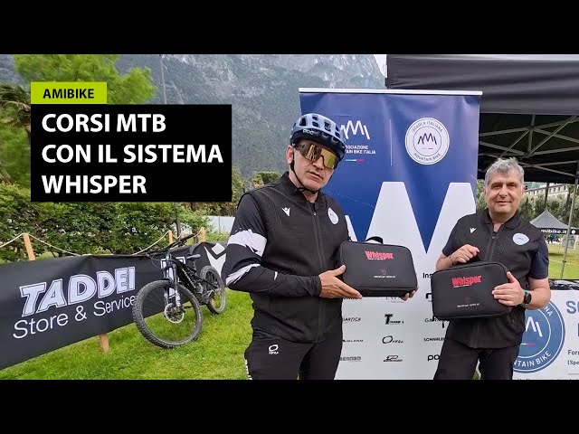 Video thumbnail for Il sistema di comunicazione Whisper ai prossimi corsi AMIBIKE