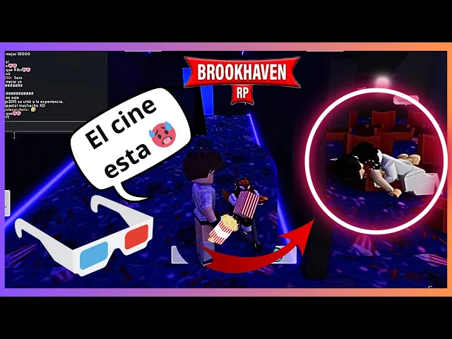 Video thumbnail for ROBLOX HACEN el ÑAKA ÑAKA en el CINE 🥵😘 #brookhaven