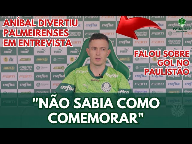 Video thumbnail for PALMEIRAS: ANÍBAL MORENO JOGOU A REAL SOBRE GOL DO TÍTULO DO PAULISTÃO