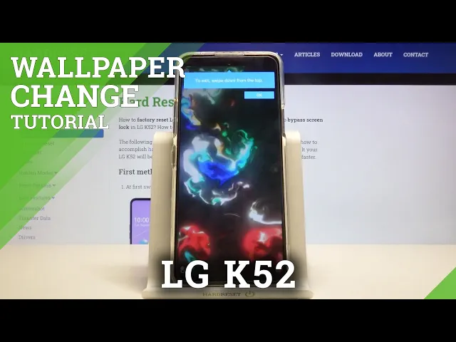 Video thumbnail for How to Download Live Wallpaper in LG K52? Magic Fluids Free App