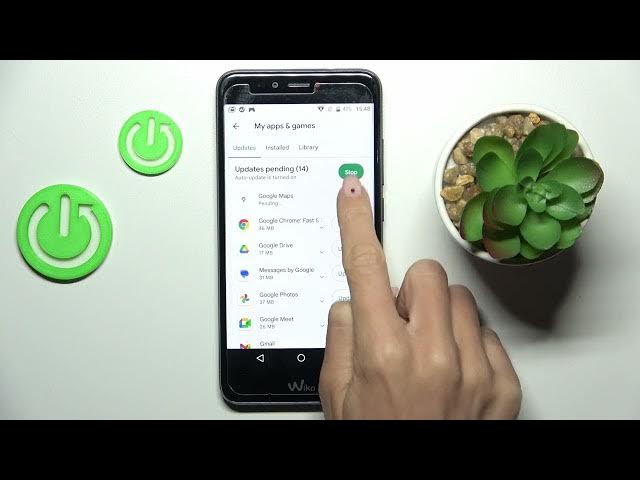 Video thumbnail for How to Update Apps on WIKO U Pulse? - Install App Updates