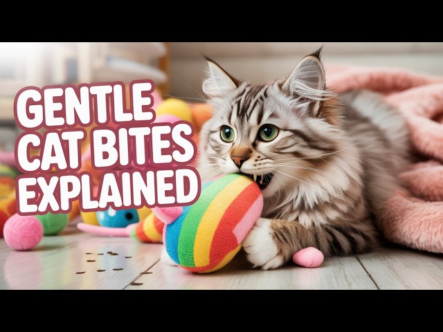 Video thumbnail for Cat Bites Explained: Why Your Kitty Nibbles While Purring