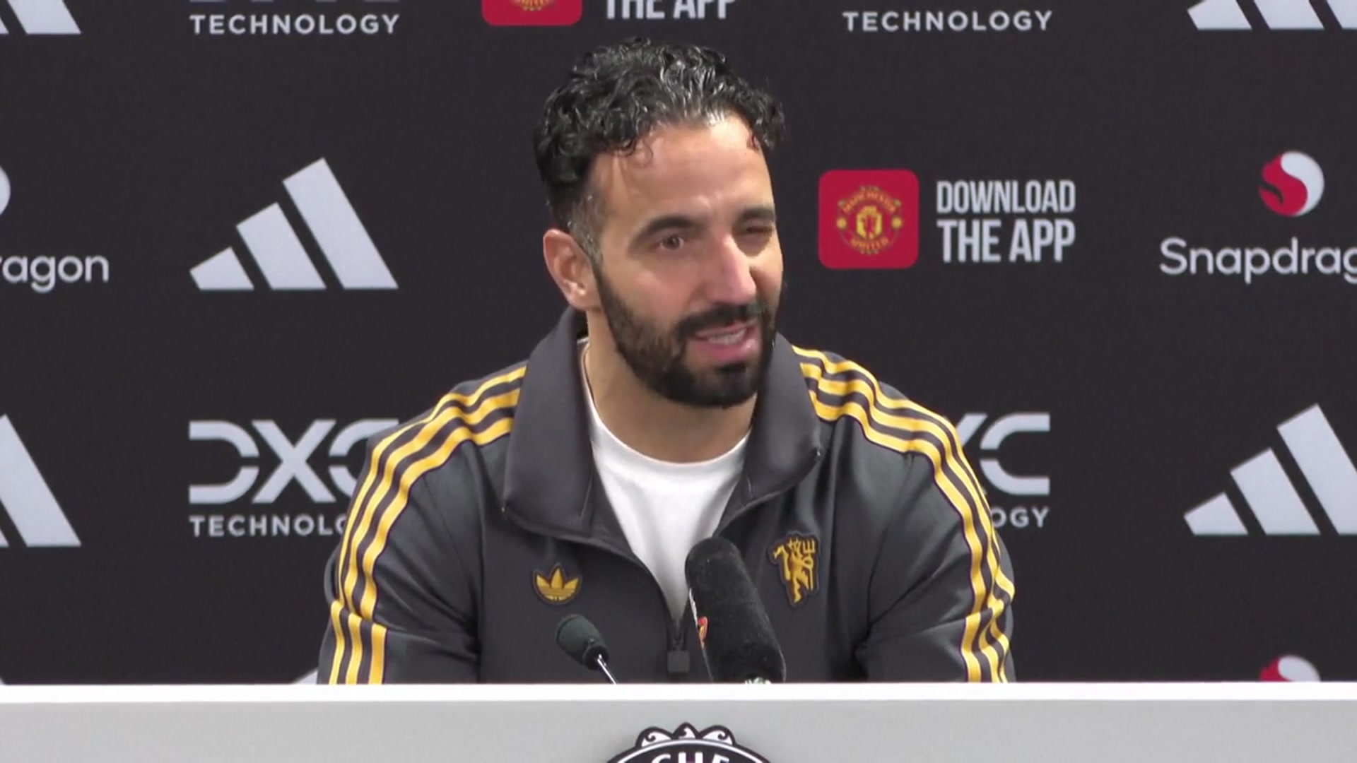 'Video thumbnail for 'They want to do their best' - Amorim buys more time with routine 2-0 win over Sunderland'