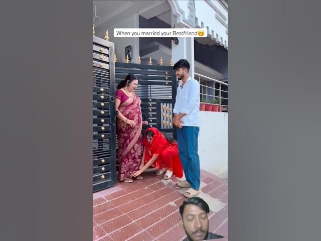 Video thumbnail for अच्छे दोस्त से शादी 🤣😂😱#comedy #funny #shortvideos #viral #video #training