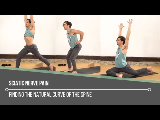 Video thumbnail for Sciatic Nerve Pain: Finding The Natural Curve Of The Spine