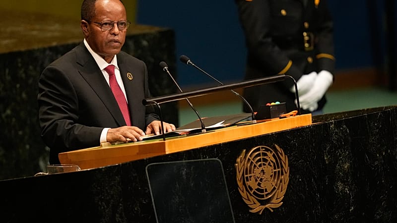 Video thumbnail for Ethiopian president warns of 'interference' amid renewed Tigray fighting