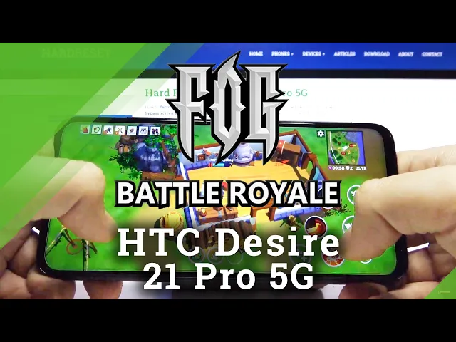 Video thumbnail for FOG Battle Royale Gameplay on HTC Desire 21 Pro 5G – Best Battle Royale Game | Performance Test