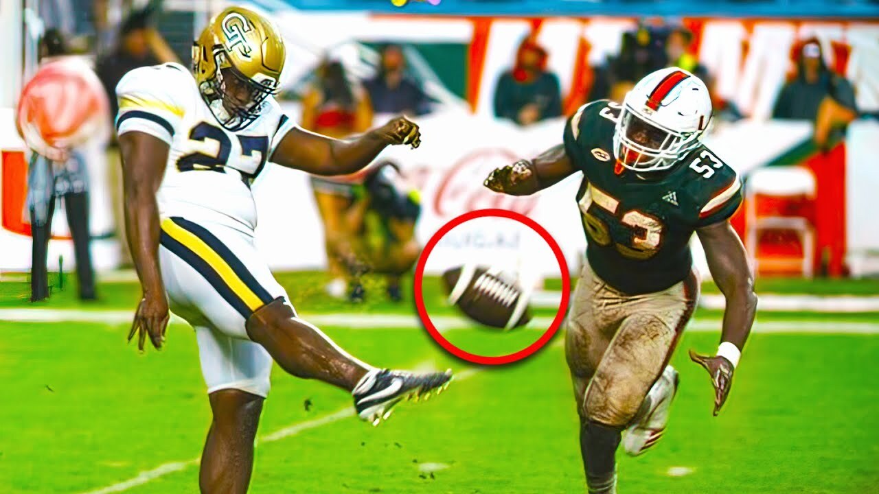 Video thumbnail for Craziest Fake Punts in College Football
