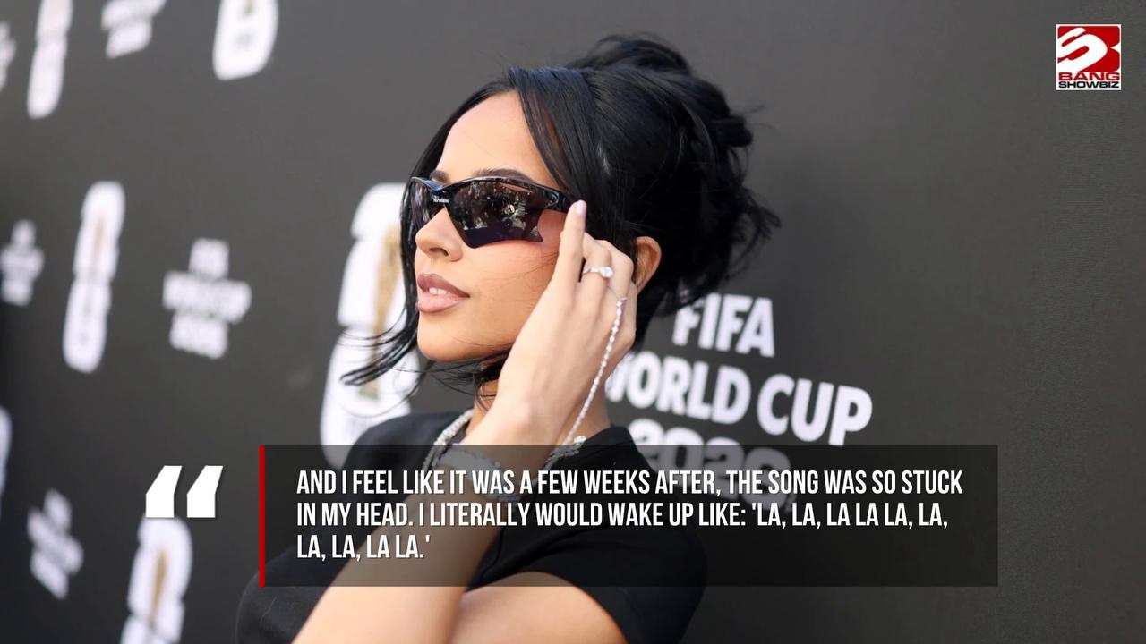 Video thumbnail for Becky G's collaboration with Selena Gomez felt 'surreal'