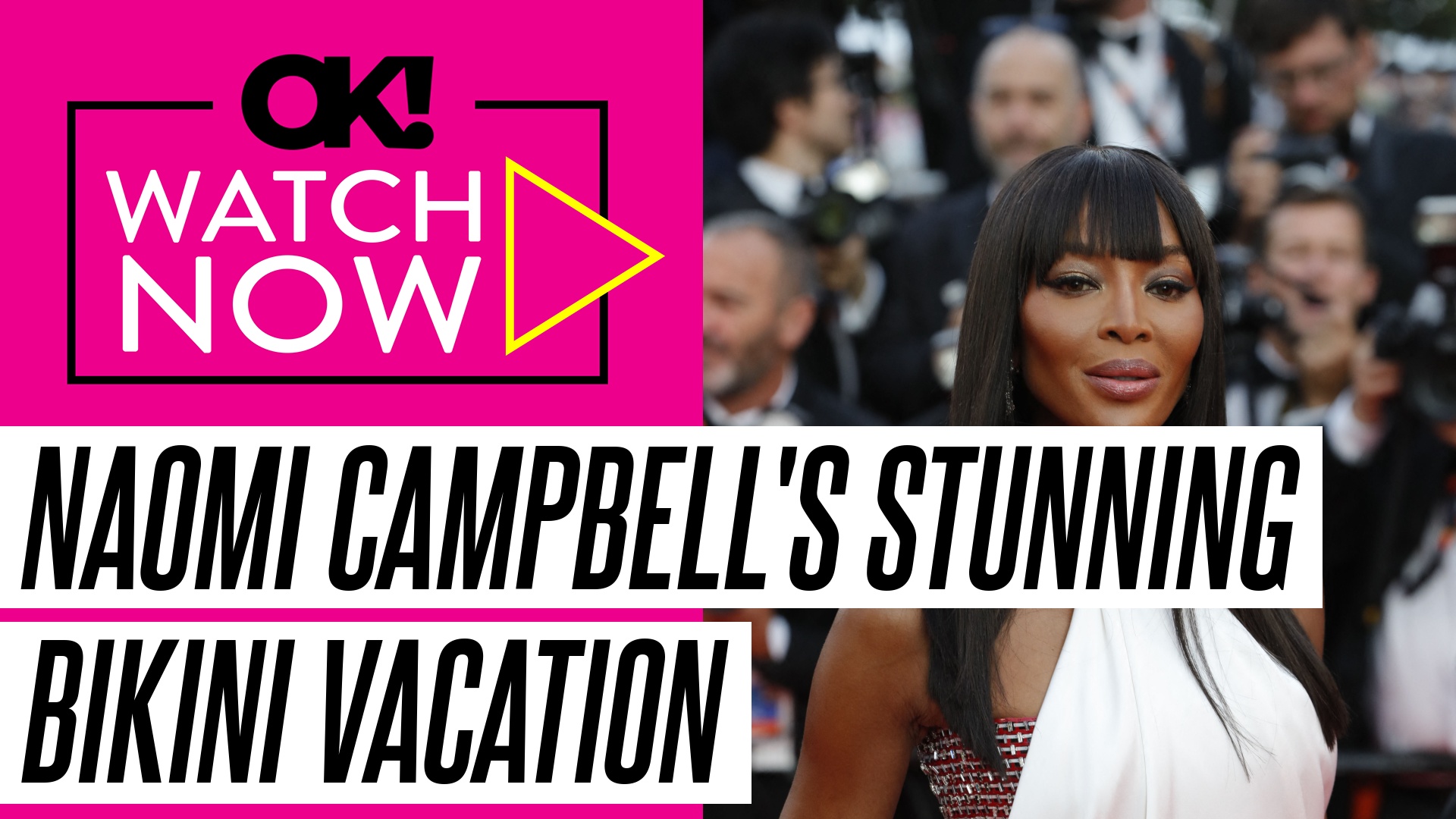 Video thumbnail for Naomi Campbell, 54, Boasts Flawless Bikini Body on Vacation With Her Children: Hot Photos
