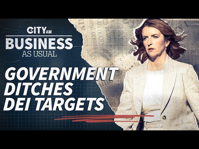 Video thumbnail for Government ditches DEI targets for public contracts