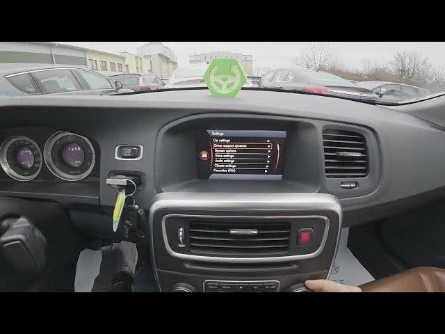 Video thumbnail for Volvo S60 II (2010-2019) - How to Change Time & Date Settings