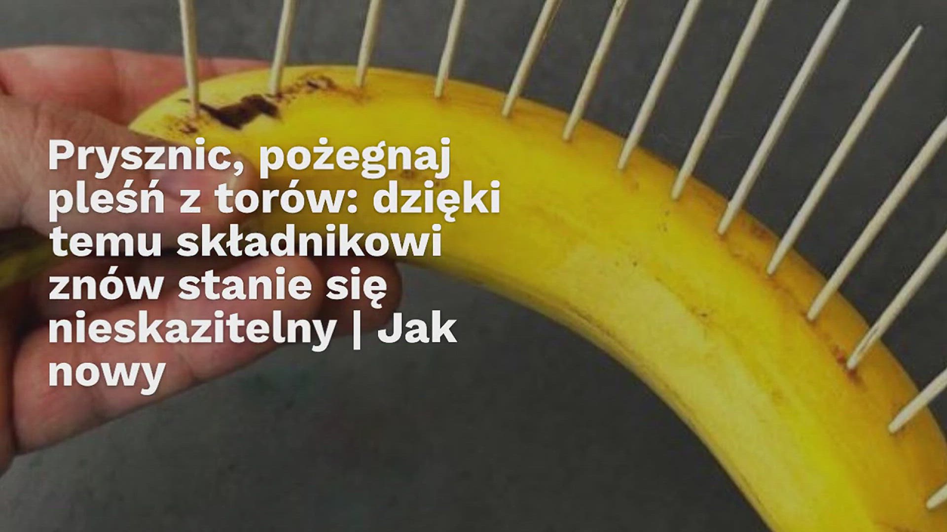 Video thumbnail for Prysznic, pożegnaj pleśń z torów: dzięki temu składnikowi znów stanie się nieskazitelny | Jak nowy